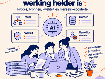 AI werkt beter als je communicatiewerking helder is