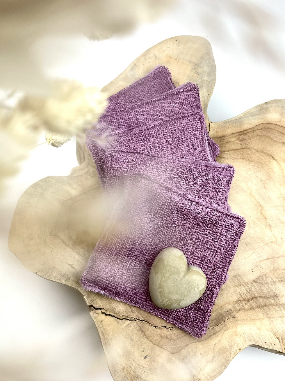 Miniature : Lingettes démaquillantes réutilisables unies