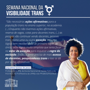 Entrevista com a professora Jaqueline Gomes de Jesus