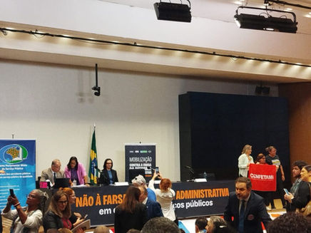 Audiência aponta estratégias contra a Reforma Administrativa