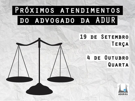 Atendimentos da Assessoria Jurídica