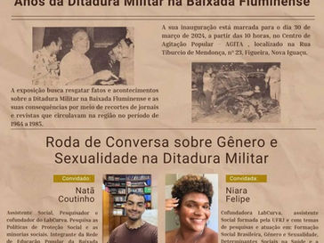 Inauguração da Exposição em Memória dos 60 Anos do Golpe Militar na Baixada Fluminense