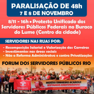 Semana de Mobilização Dos Servidores Públicos Federais