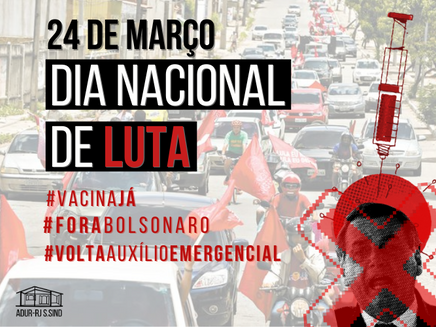 24 de março: Dia Nacional de Luta
