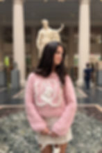 Thumbnail: Pink Bunny Love Sweater
