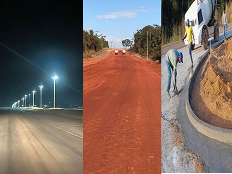 Município de Tapurah é canteiro de obras