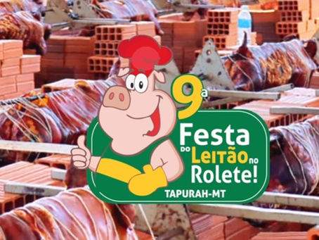 Tapurah se prepara para a Nona Edição da Festa do Leitão no Rolete