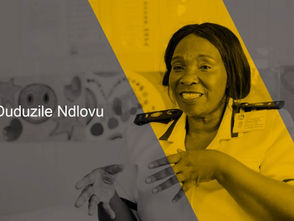 The Sponsors of Brave campaign – fourth nominee registered Nurse Dudu Ndlovu