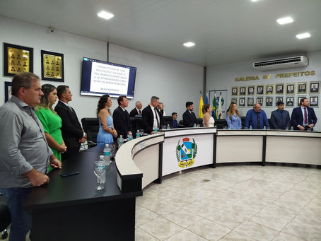 Cerimônia de posse de Prefeito e Vereadores marca transição política em Tapurah