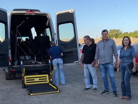 Dep. Nininho destina Van adaptada para Saúde em Tapurah