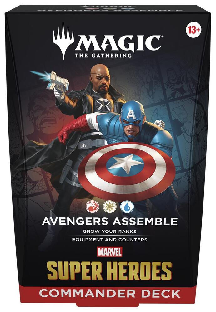 Marvel Super Heroes "Avengers Assemble" Commander Deck- LIMIT ONE