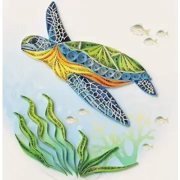 Handmade Turtle Card