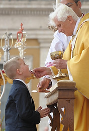 First Holy Communion as Pope.jpeg
