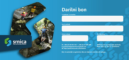 darilni bon Srnica
