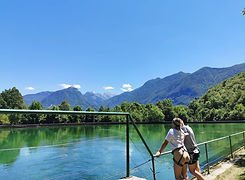 Abschluss der Aktivität mit Besuch des Plužno-Sees bei Bovec
