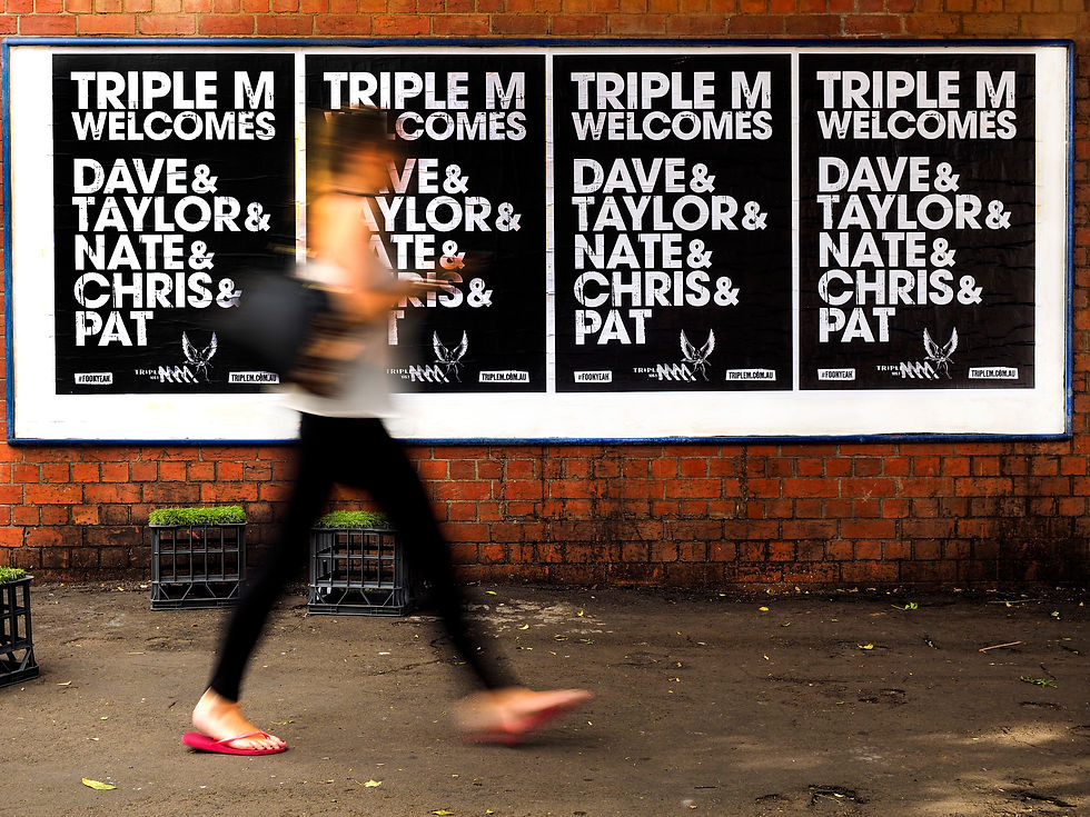 Street posters