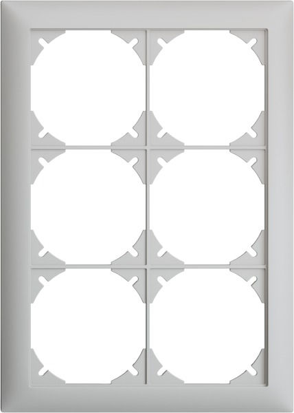 Miniature : Cadre de recouvrement EDIZIOdue 2×3