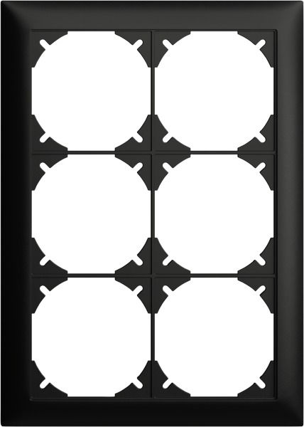 Miniature : Cadre de recouvrement EDIZIOdue 2×3