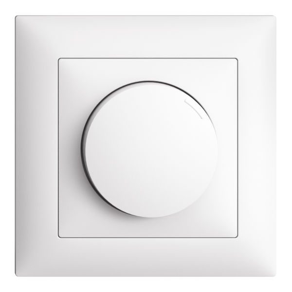 Variateur ENC EDIZIOdue 40-600W coupure de phase ascendante blanc