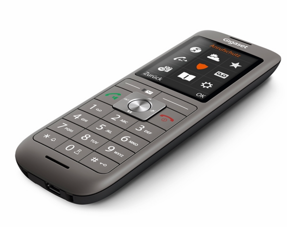 Miniature : Gigaset - CL690A, Cordless, Eco-DECT, répondeur, anthracite