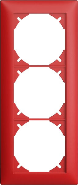 Miniature : Cadre de recouvrement EDIZIOdue 1×3