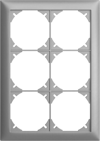 Miniature : Cadre de recouvrement EDIZIOdue 2×3