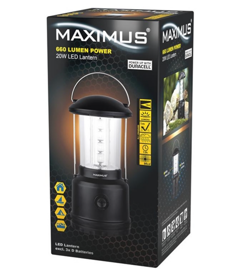 Miniature : Duracell • MAXIMUS Camping Light 660lm