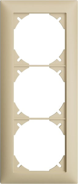 Miniature : Cadre de recouvrement EDIZIOdue 1×3