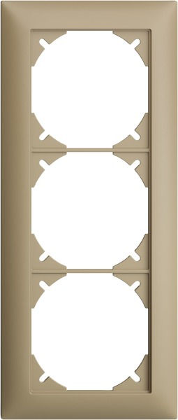 Miniature : Cadre de recouvrement EDIZIOdue 1×3