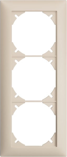 Miniature : Cadre de recouvrement EDIZIOdue 1×3