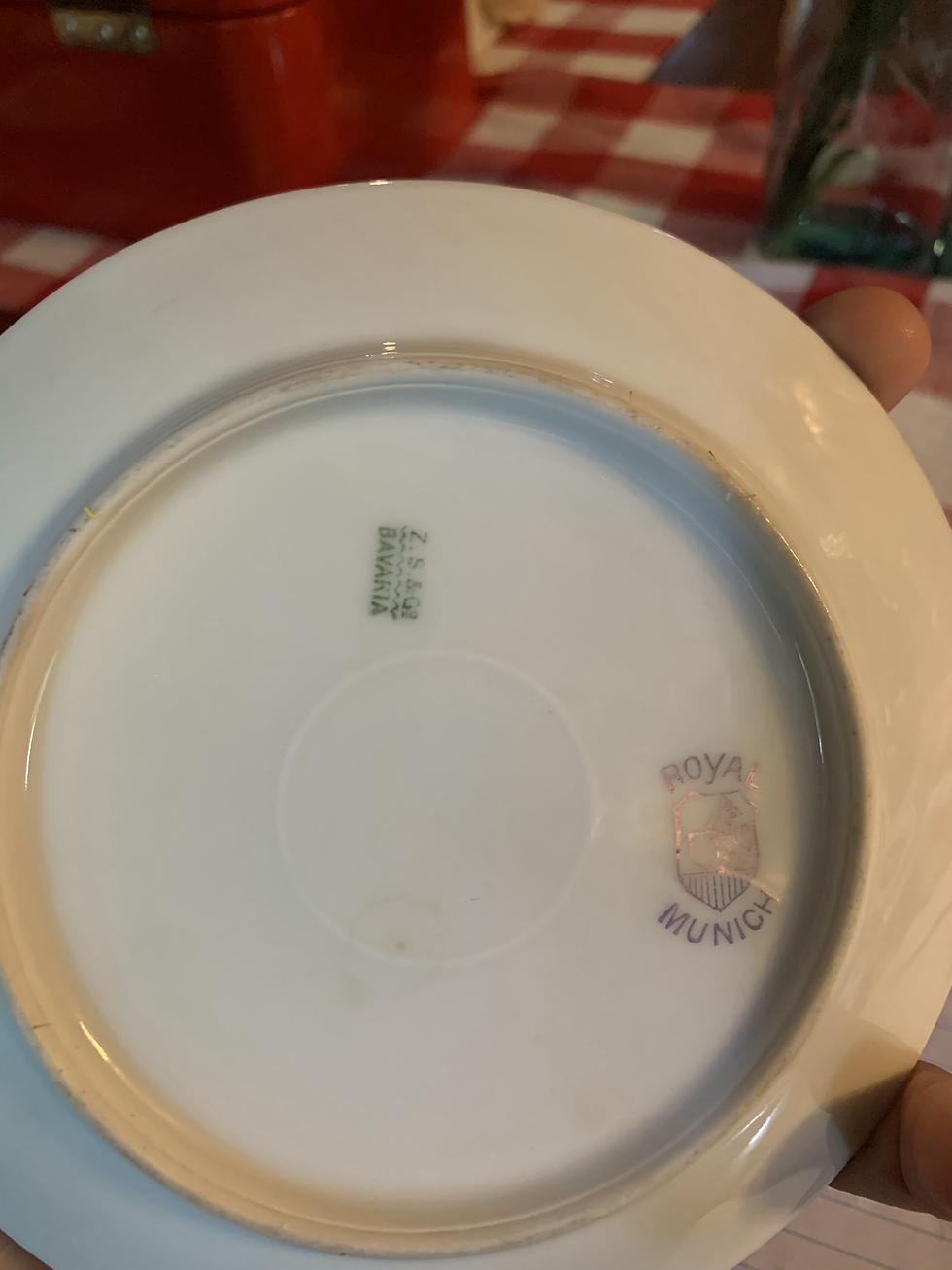 Thumbnail: Royal Munich, Z.S. & G. Dinner Plate