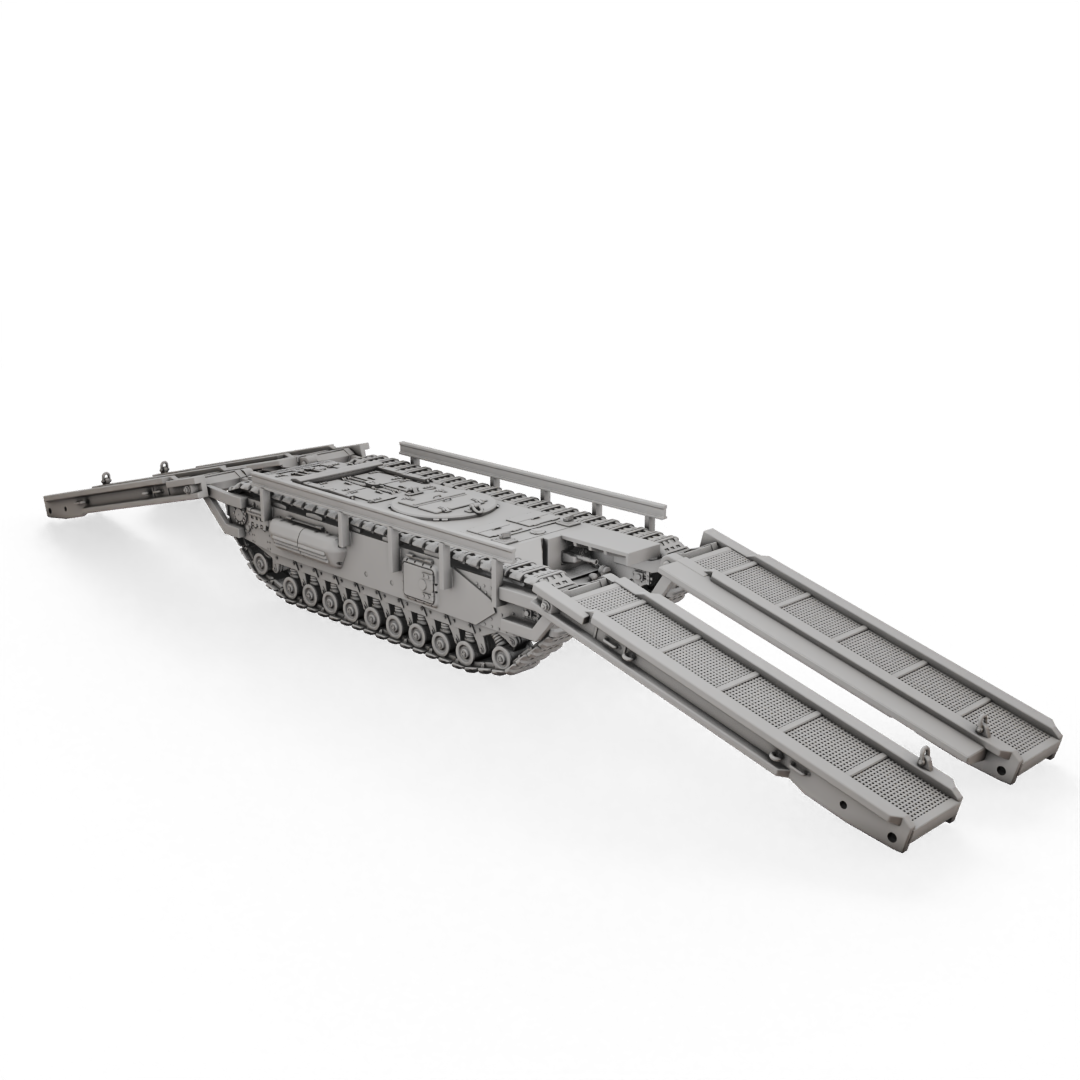 British - Churchill ARK (Armoured Ramp Carrier) - Deployed