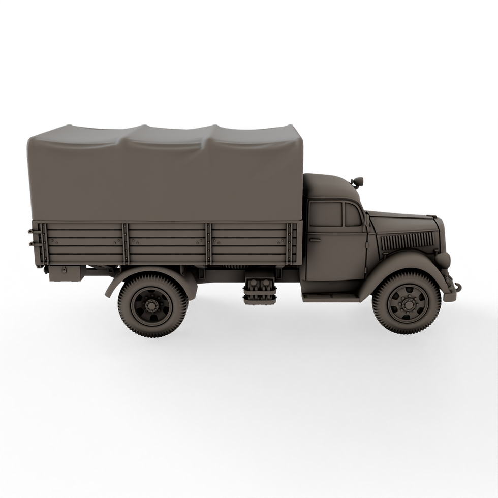 Thumbnail: German - Opel Blitz 3 Tons, Model 1937  (Solid Cab)