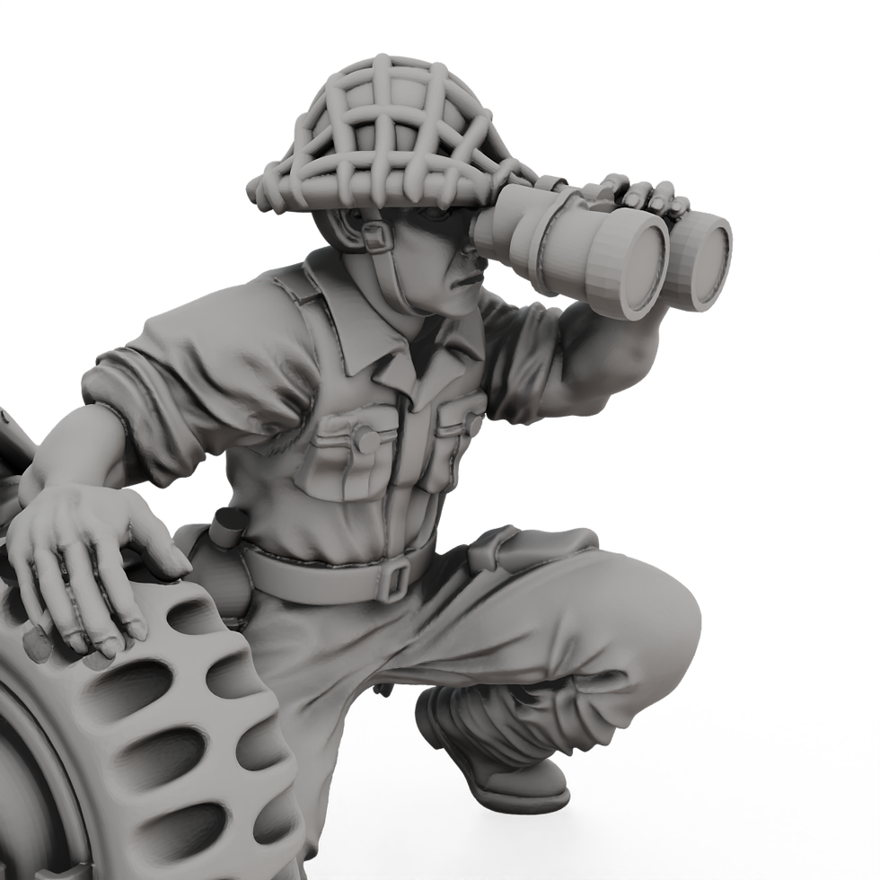 Thumbnail: Australian - 25pdr Short Barrel (3) - In Trousers