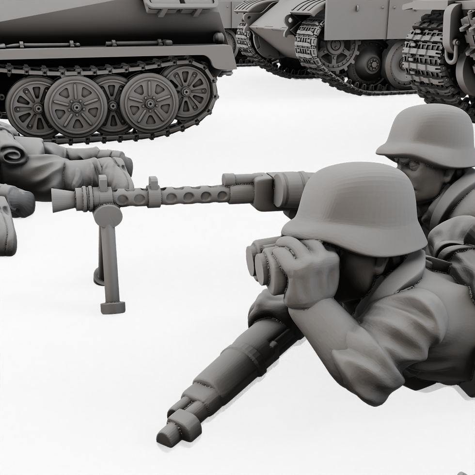 Thumbnail: German - SS Panzer Division (1944) Battle Box - 15mm