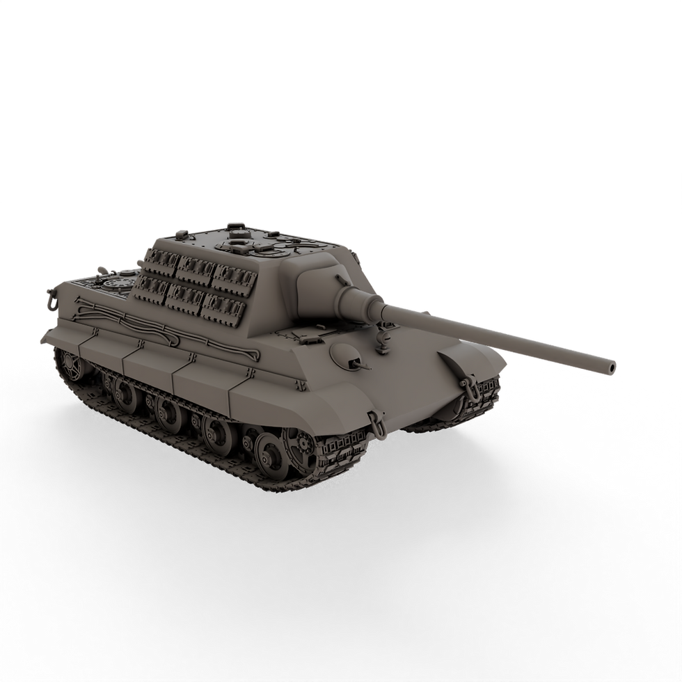 Thumbnail: German - Jagdtiger (Sd.Kfz.186) - Porsche suspension