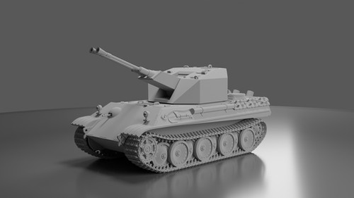 Solido 1/50, char Flakpanther Coelian anti aérien 1945 Solido 1/50, char Flakpanther Coelian anti aérien 1945