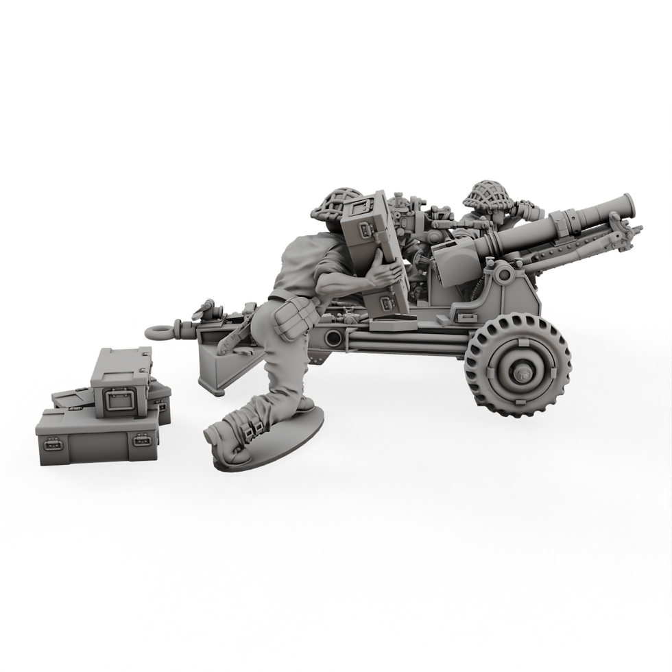 Thumbnail: Australian - 25pdr Short Barrel (3) - In Trousers
