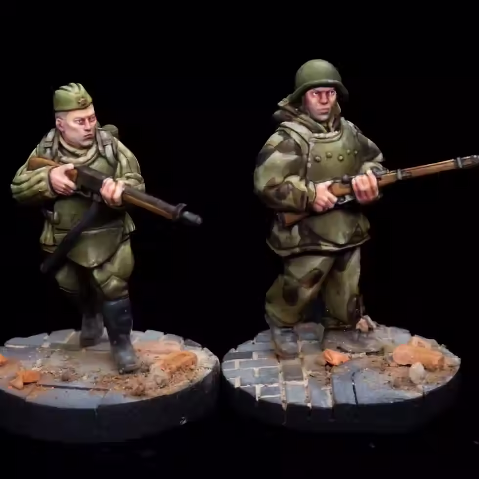 Thumbnail: Soviet Army In Berlin - Soviet Engineer Flamethrowers