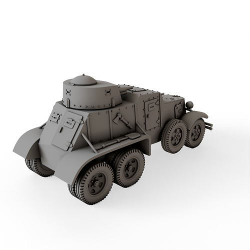 自動車 HUMMER TOP CARRIER /soviet armoured car Soviet - BAI-M Armored Car | Imperator Models