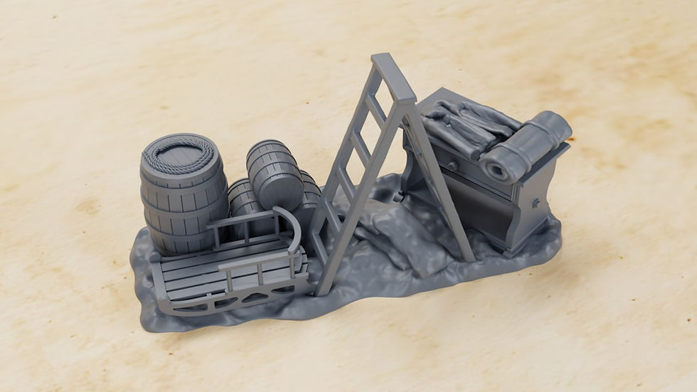 Thumbnail: Scenery - Junk Barricades