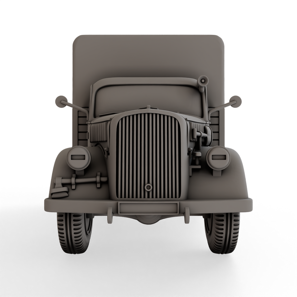 Thumbnail: German - Opel Blitz 3 Tons, Model 1937  (Solid Cab)