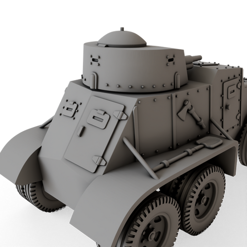 Soviet - BAI-M Armored Car | Imperator Models