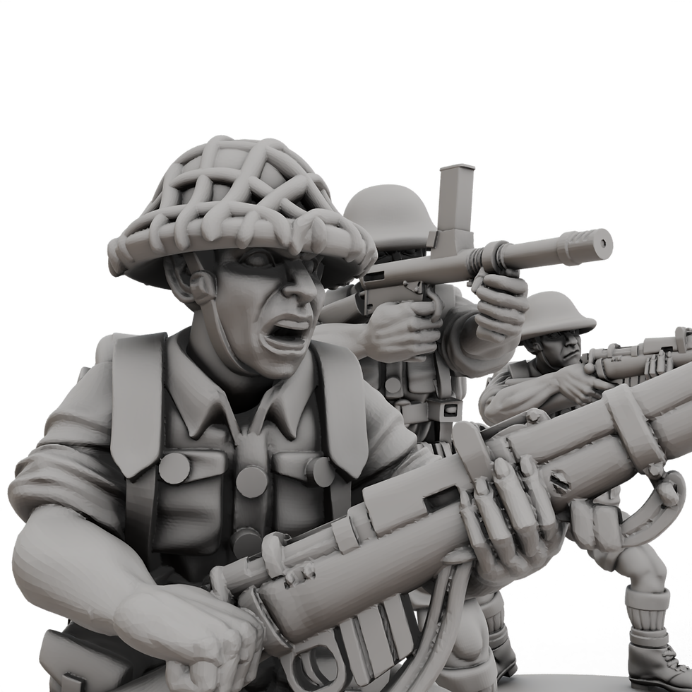 Thumbnail: Australian - Infantry Team in Shorts (Bren Gun)