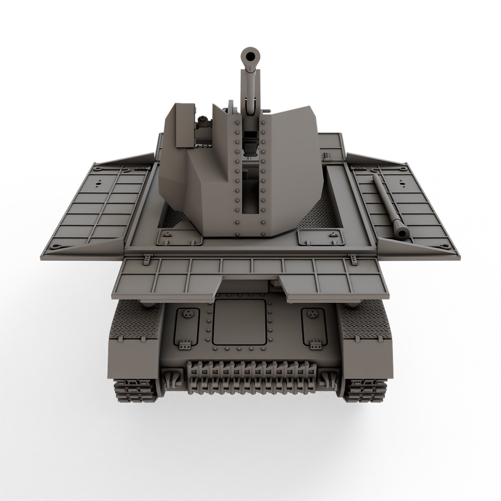 Thumbnail: German -  Flakpanzer IV (3.7 cm Flak 43) Möbelwagen