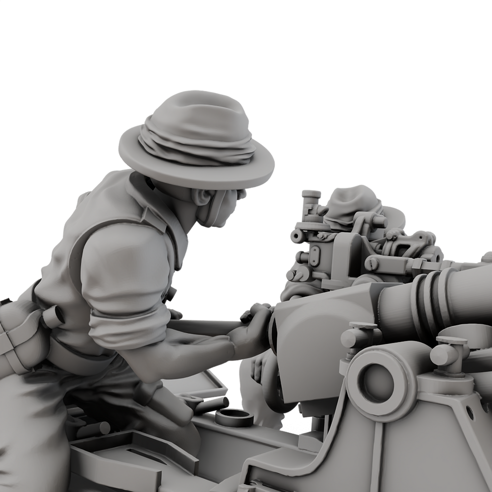 Thumbnail: Australian - 25pdr Short Barrel (2) - In Trousers