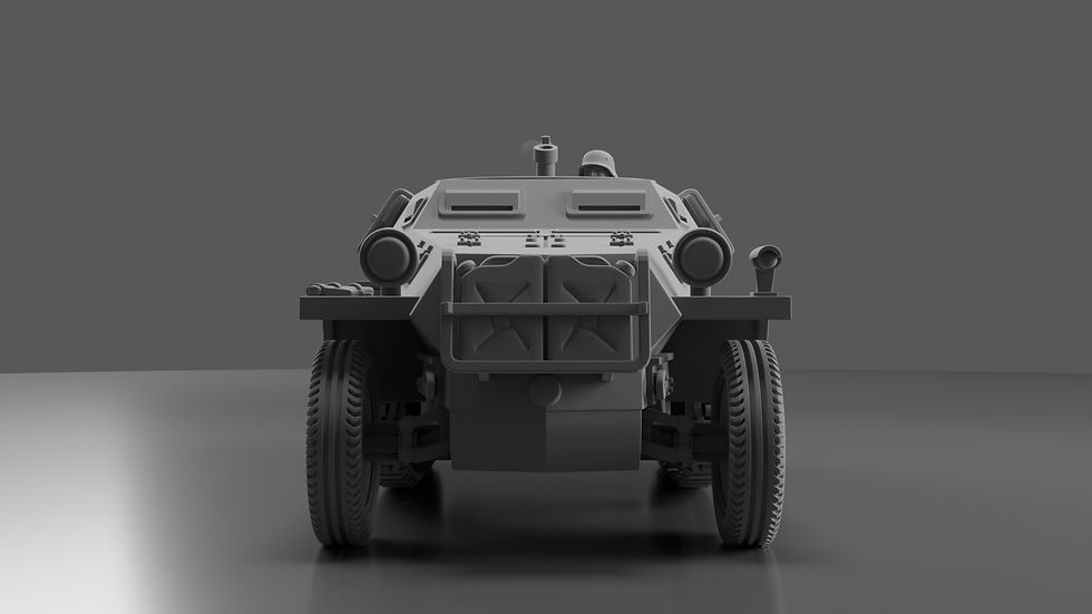 Thumbnail: German - Sd.Kfz.250/7 - 8cm Granatwerfer (mortar carrier)
