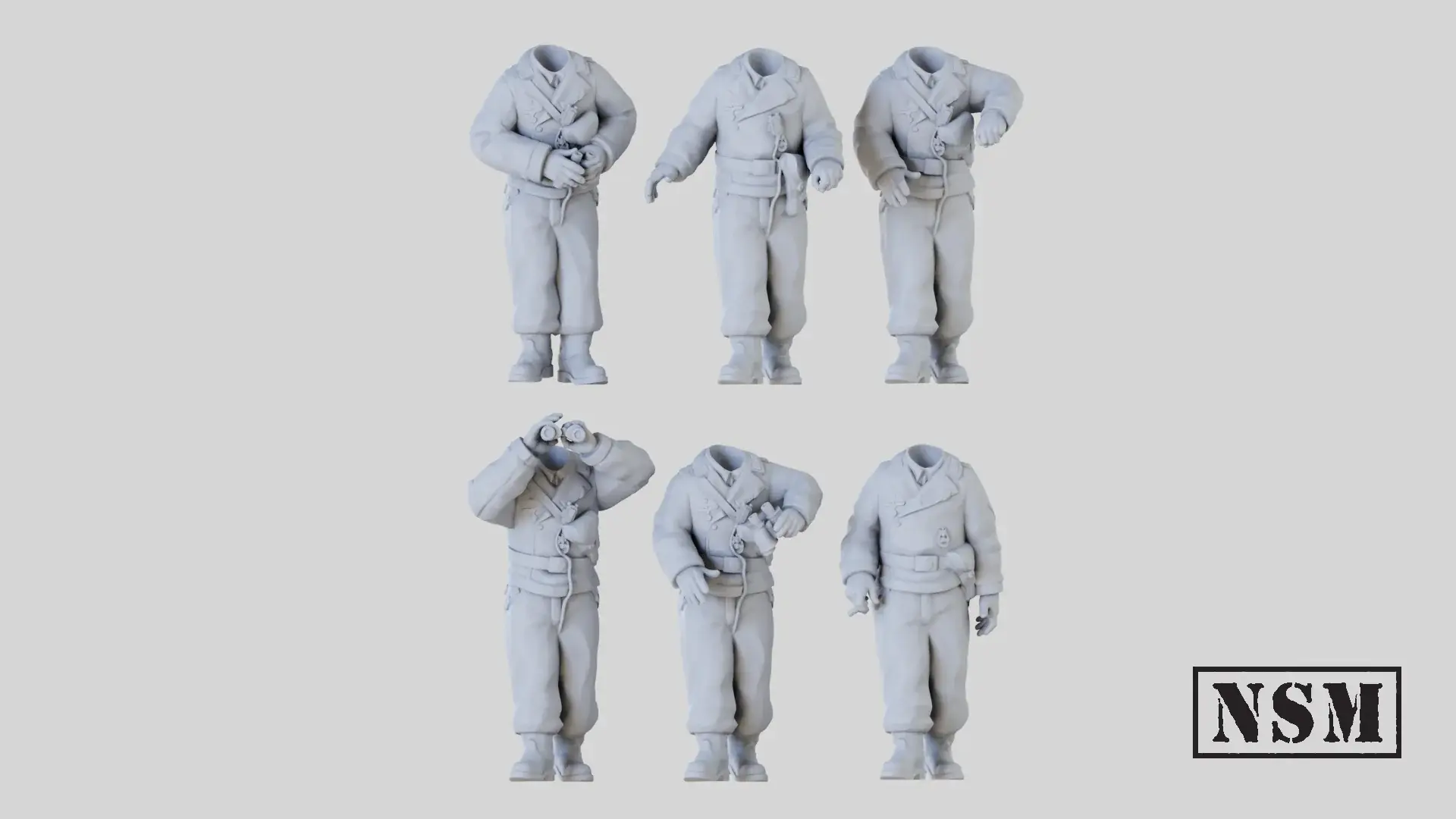 German - Tank Crew (Full Models)