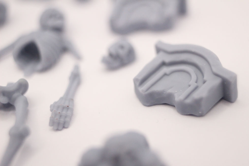Thumbnail: Basing Bits - Gravestones & Skeletons 50pk* (28-32mm Scale)
