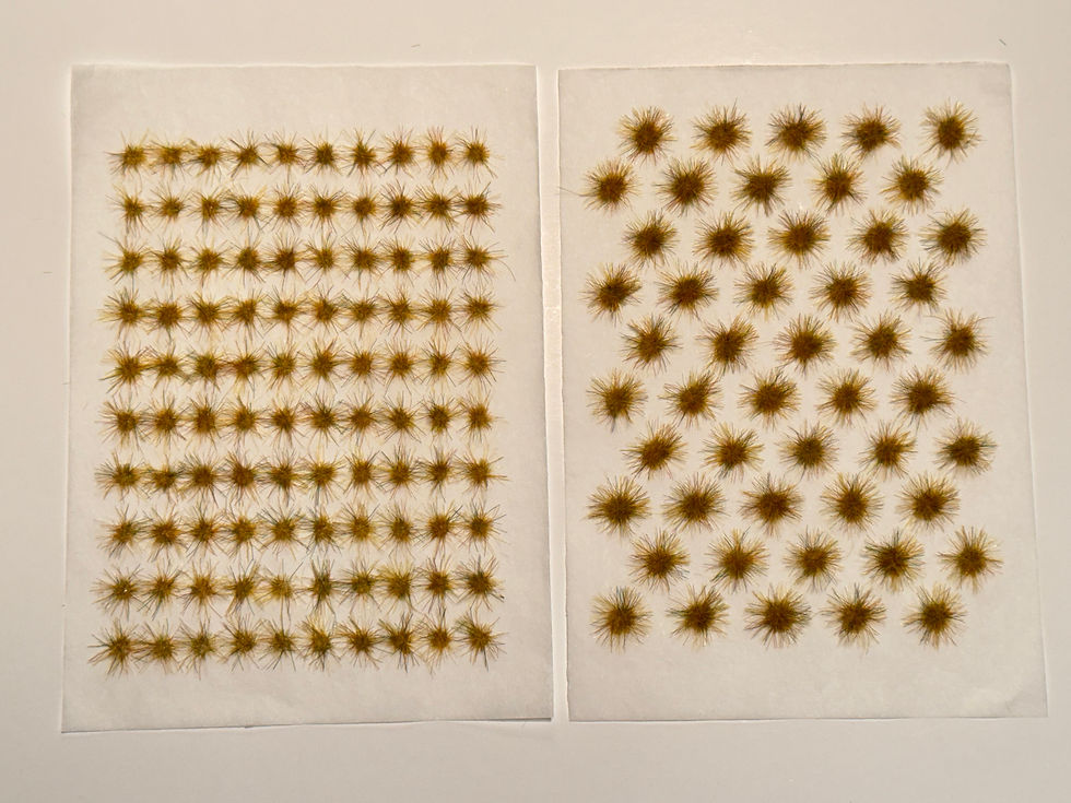 Thumbnail: Grass Tufts - Wheat (Small & Medium) - 150 Pack